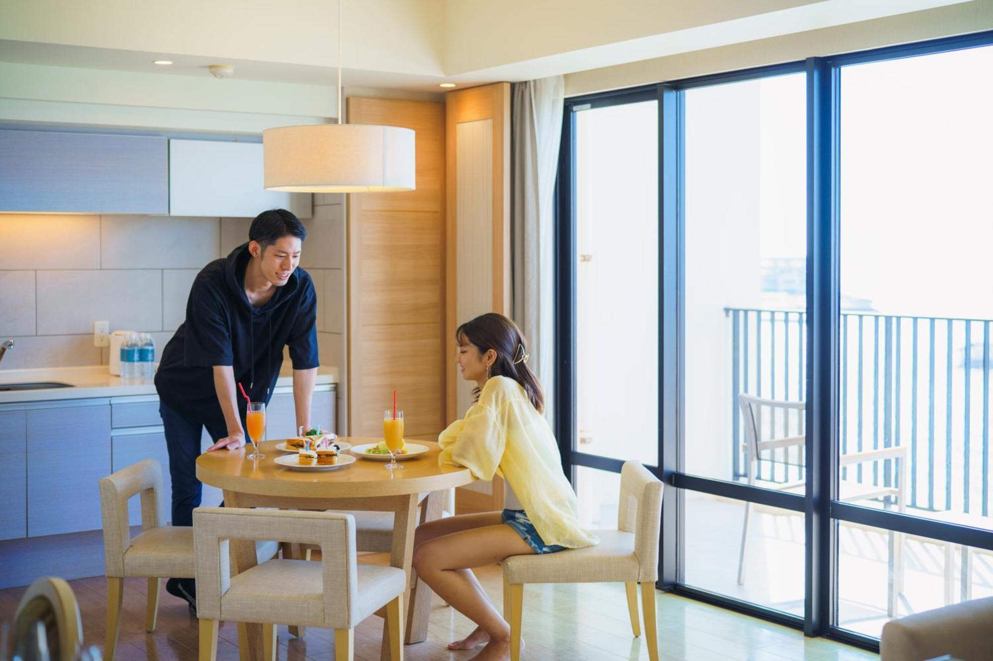 Okinawa Moon Ocean Ginowan Hotel & Residence מראה חיצוני תמונה